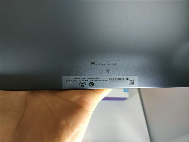 XiaoxinPad(Lenovo P11)の裏面ステッカー