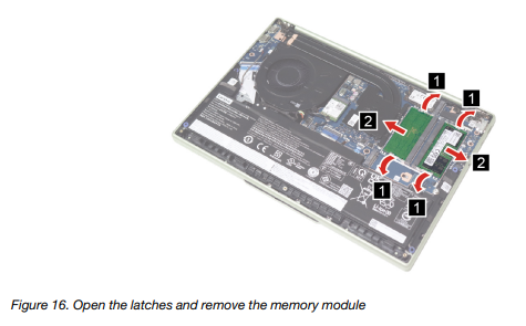 Lenovo IdeaPad Slim 5 Gen 10(83HV003EJP)のメモリモジュール実装場所
